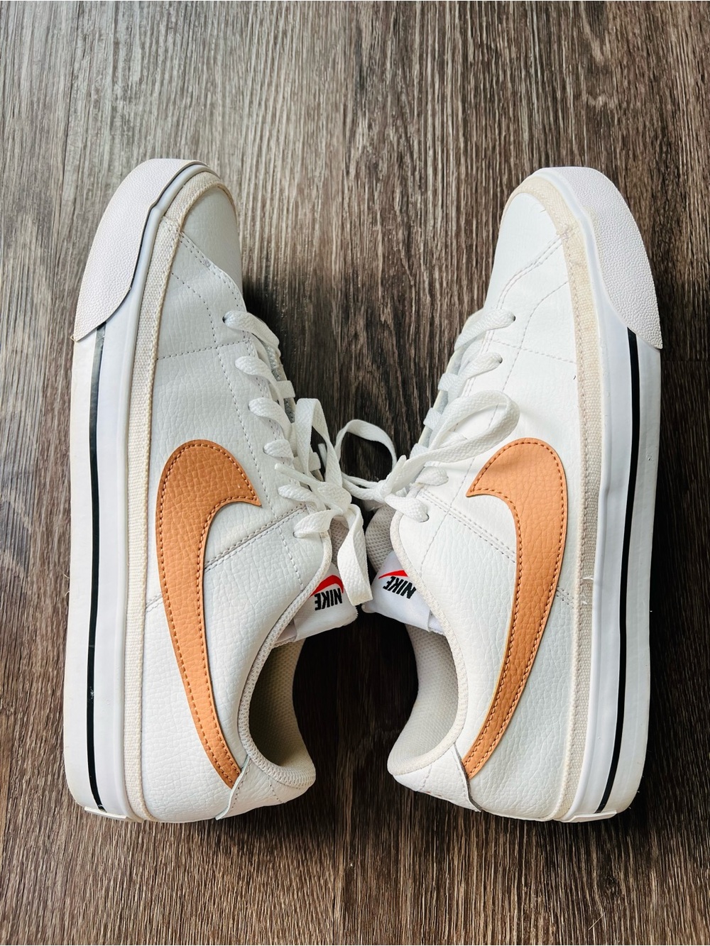 Nike Court Legacy White Desert Ochre Men’s Size 9 CU4150-102